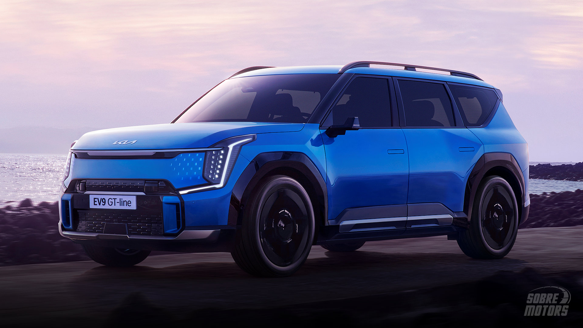 Kia lança o EV-9, seu elétrico de grandes dimensões