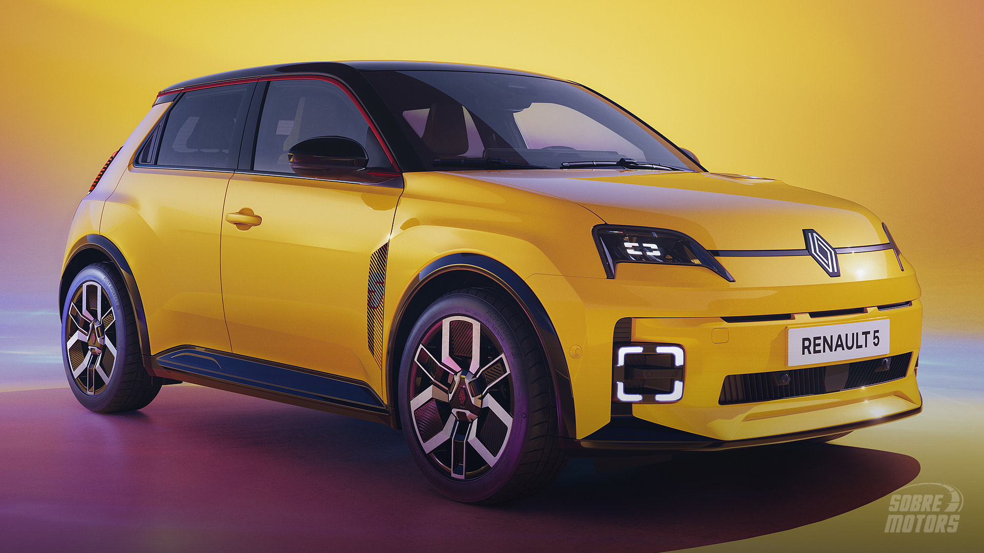 Renault 5 E-Tech é 100% elétrico, recheado de tecnologia e inspirado em modelo dos anos 1970